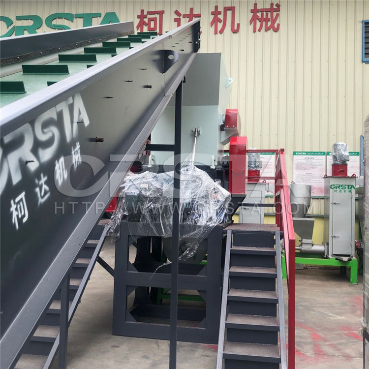 醫廢垃圾點滴瓶回收生產線，PP點滴吊水瓶處置清洗線