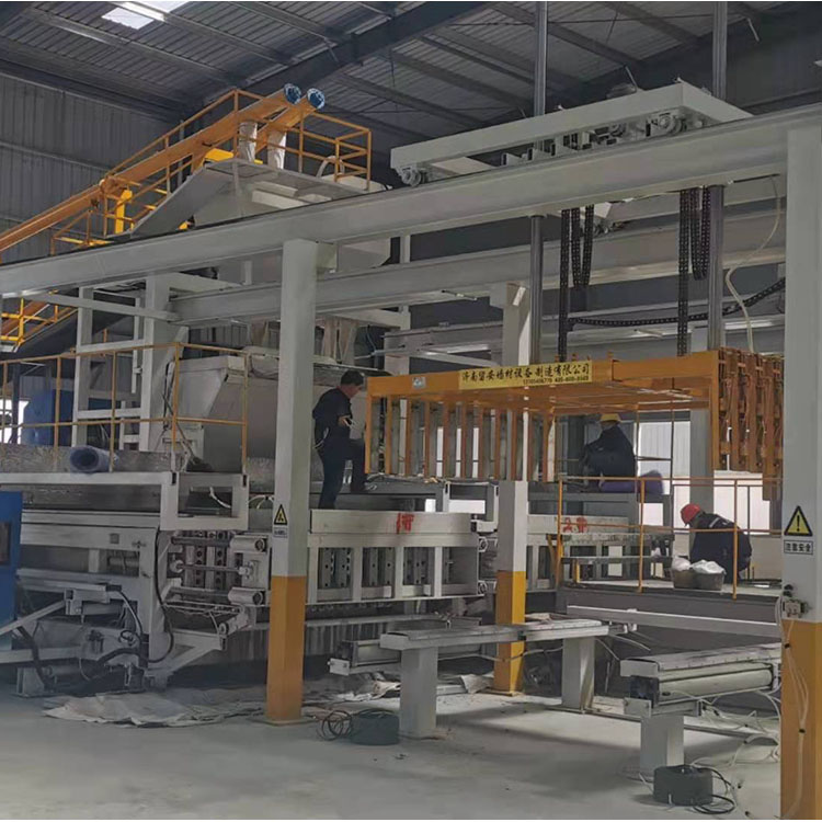 留安 轻质隔墙设备 装配式墙材设备